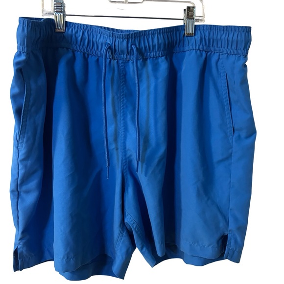 George Other - George Men's Royal Blue Athletic Swim Shorts Size Large 36-38